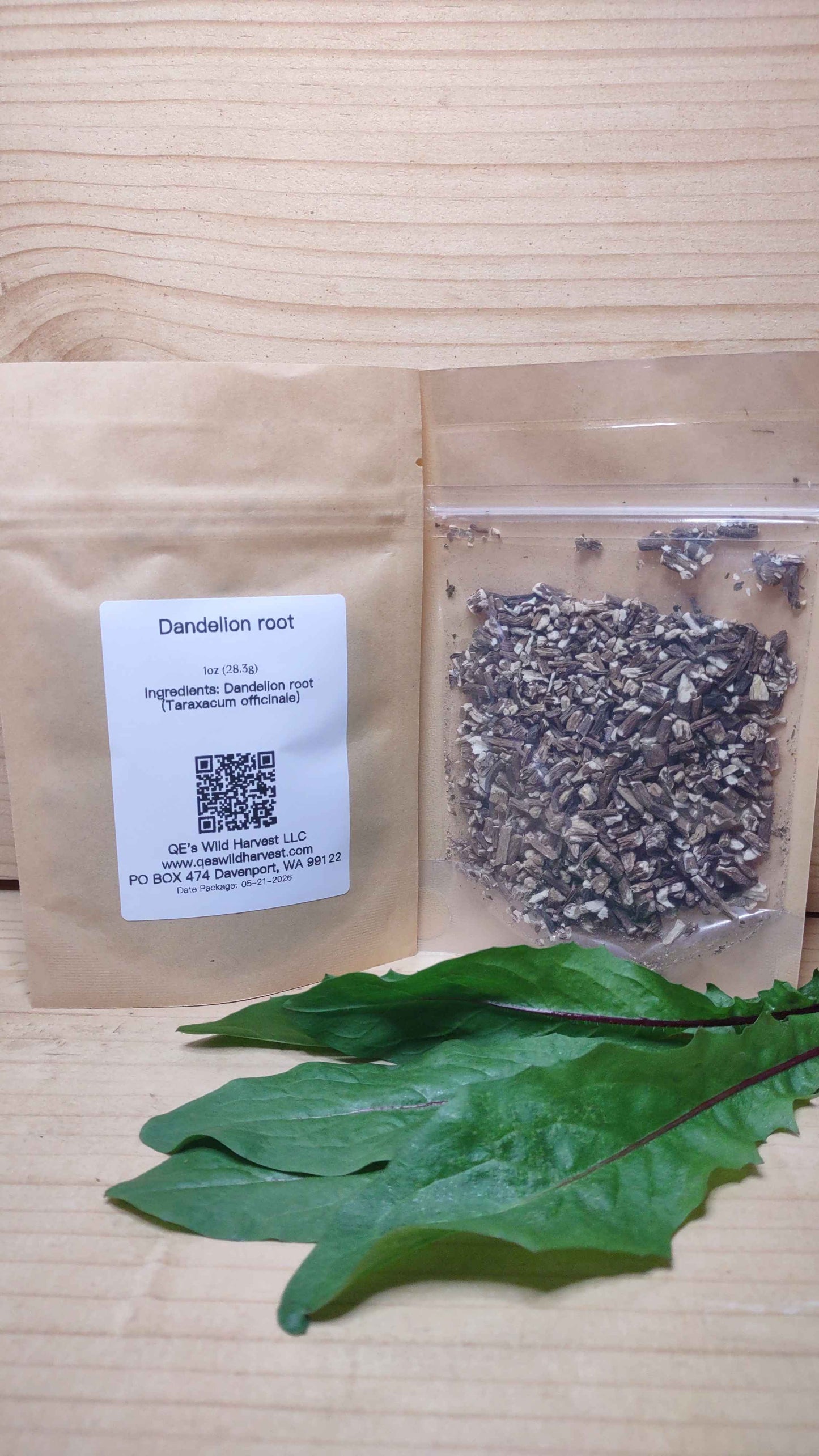 Organic Dandelion Root 1oz