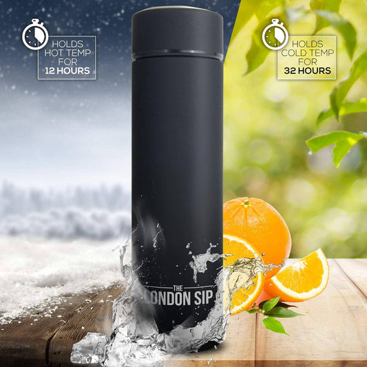 London Sip Tea Infuser Bottle, 16oz