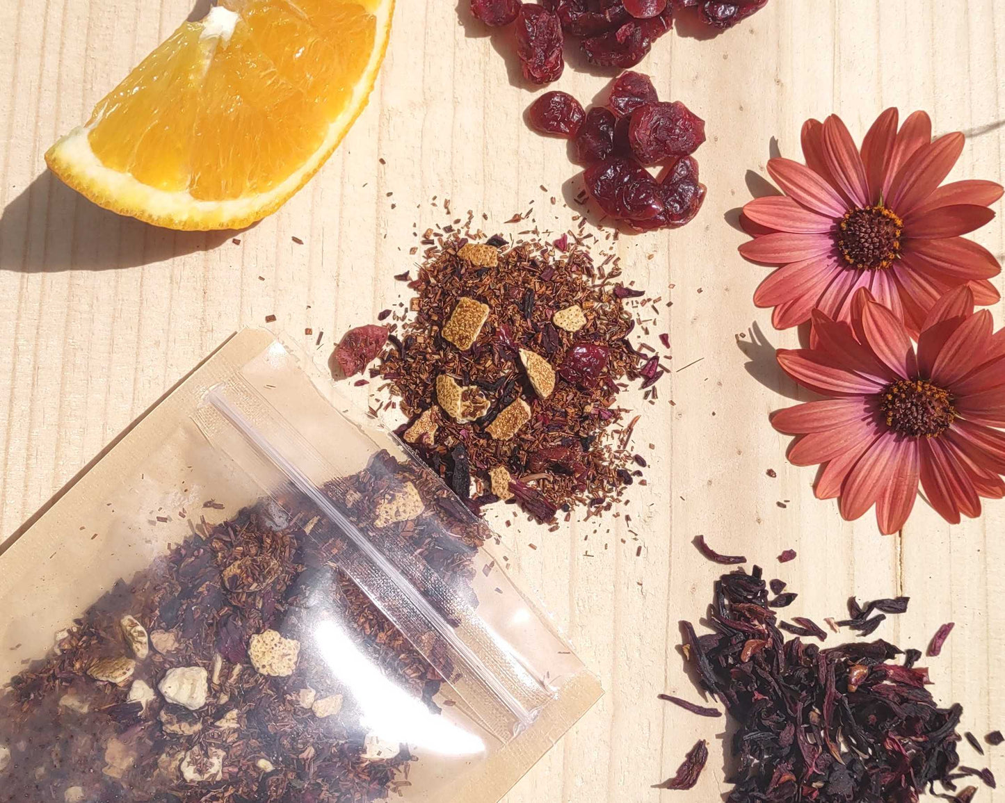 Cranberry orange, tea
