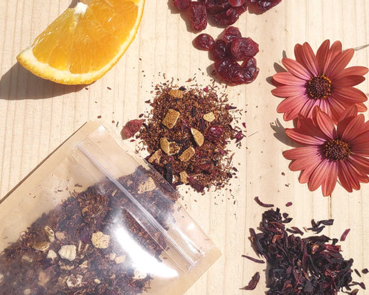 Cranberry orange, tea