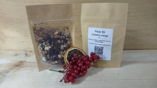 Cranberry orange, tea